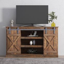 Media TV Stand Holds Up To 55in New 