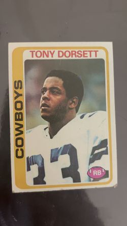 1978 Topps Tony Dorsett Dallas Cowboys #315 Football Ca