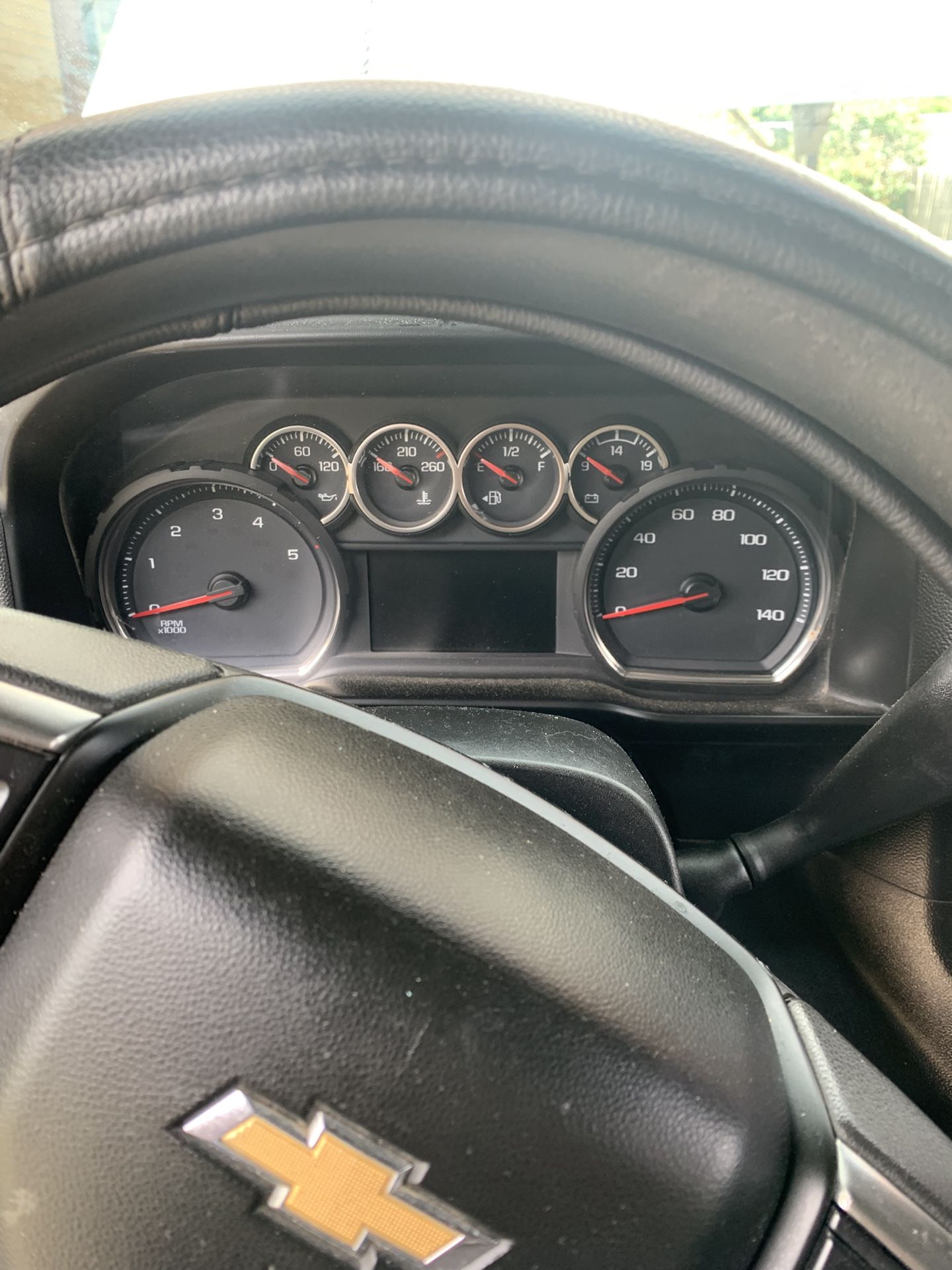 2020 Silverado Cluster