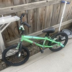 Green Bike For Kids