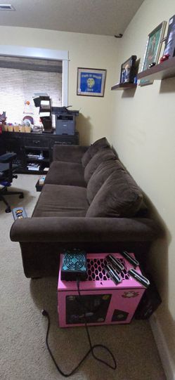 Brown couch