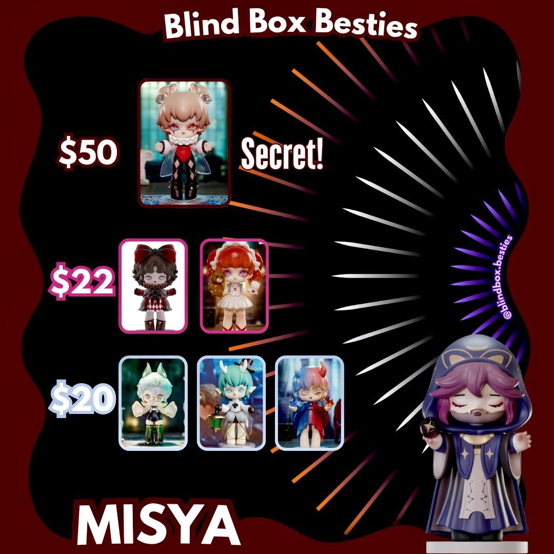 Misya Blind Box Figurines Secret
