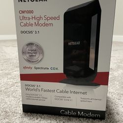 Netgear CM 1000 Modem