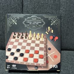 Chess, Checkers, & Tic Tac Toe