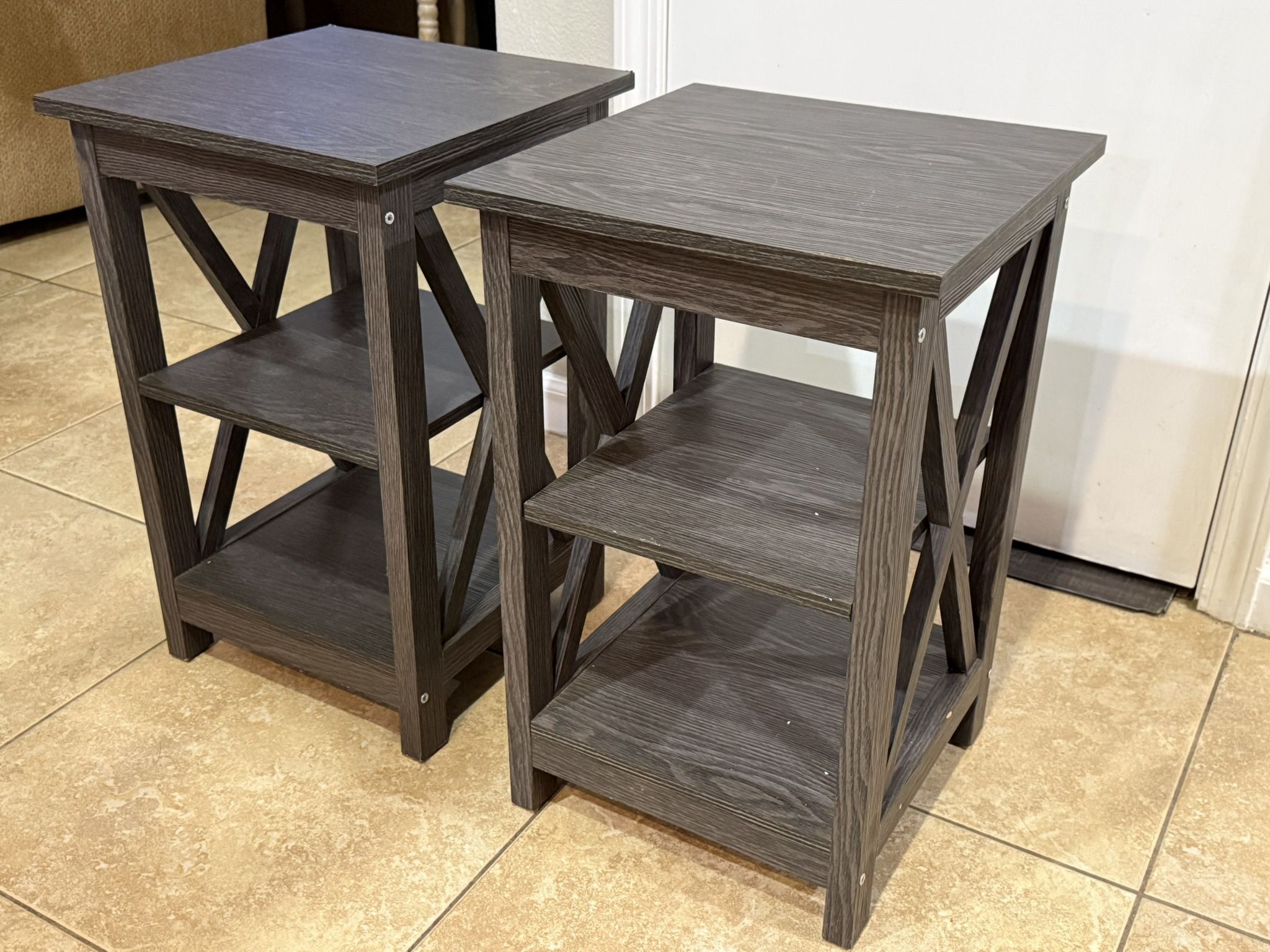 Farmhouse Side Tables Nightstands