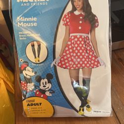 Minnie Mouse Size S 4-6