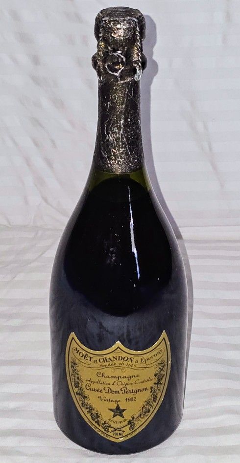 Bottle of Dom Perignon Vintage 1982