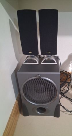 Sub with speakers