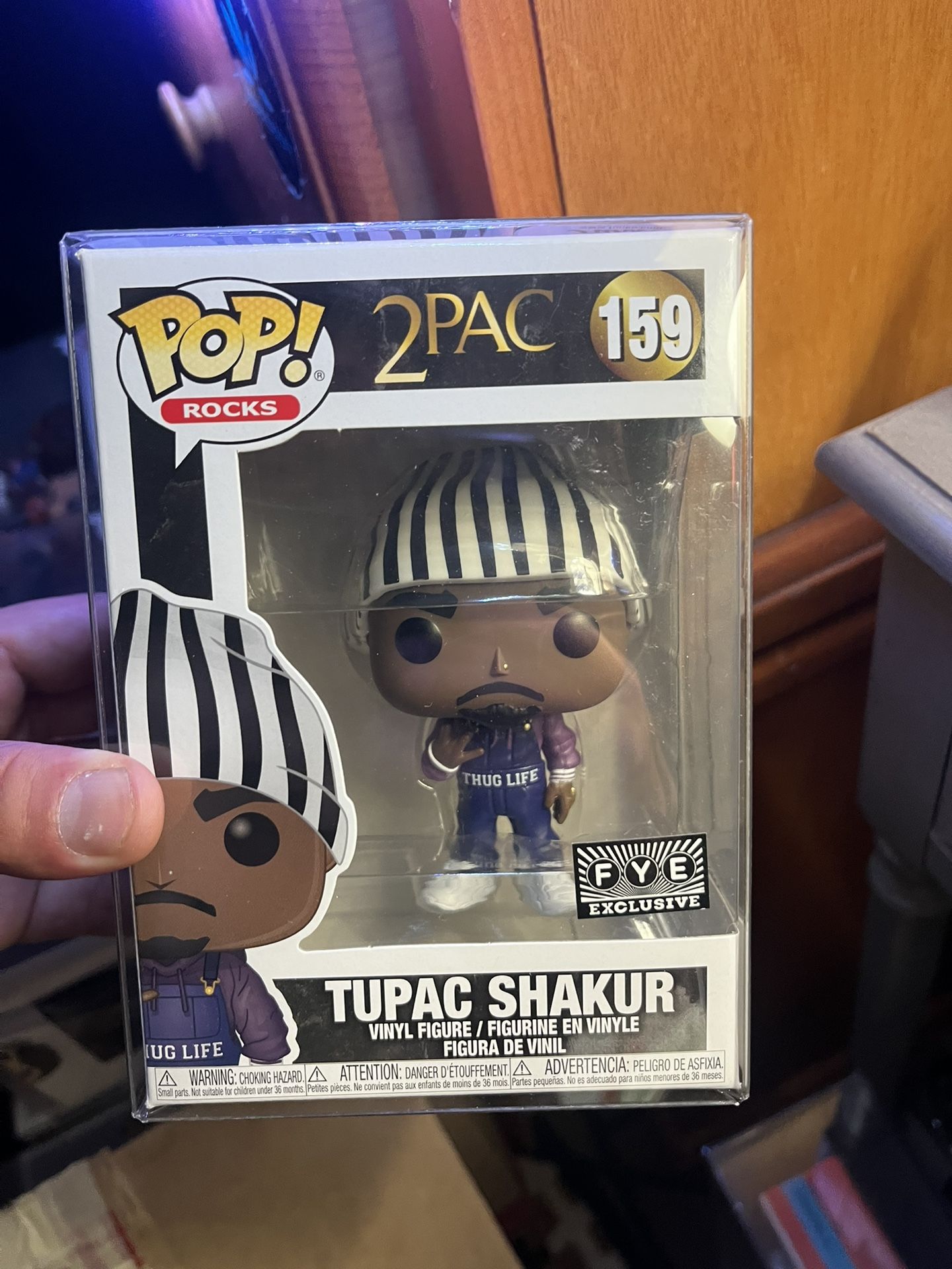 Funko Pop Rocks 2PAC 159 TUPAC SHAKUR