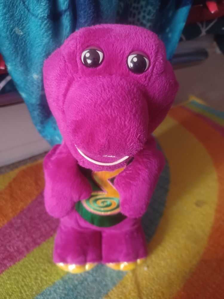 Fisher Price Barney The Dinosaur Plush Dino Dance