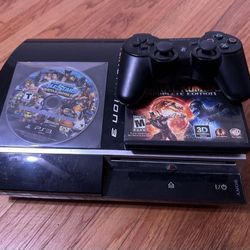 PS3 With Games 80gb Version $100