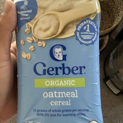 Baby Stuff Cereal Gerber $1 Each 