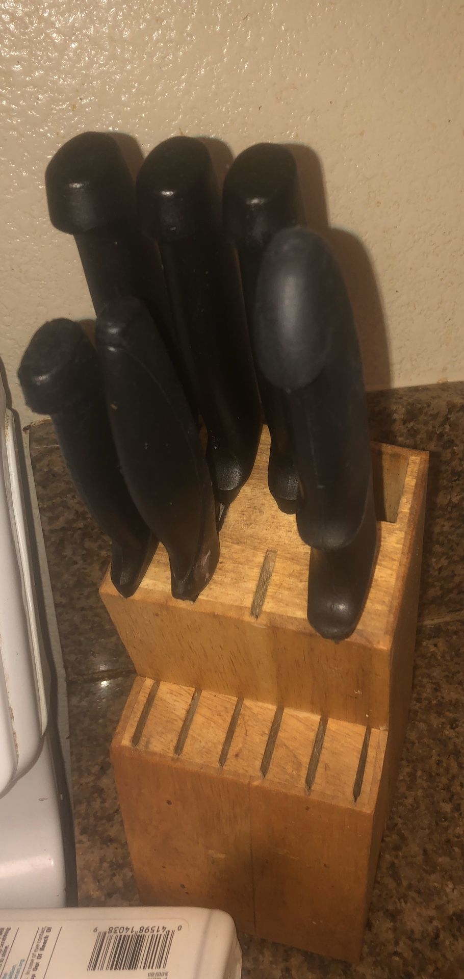 Knives and knife stand