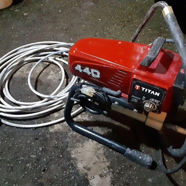 Titan 440i Airless Paint Sprayer for Sale in Auburn, WA OfferUp