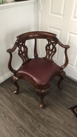 Corner Wood Chair