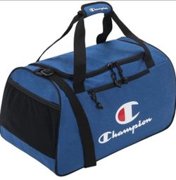NEW blue Champion Travel Or Gym Duffle Bag