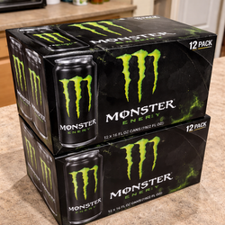 🔥 4 Unopened Monster Energy 12-Packs – Sealed – Fresh 1 Green 3 White 🔥