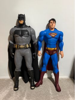 31 inch Superman v Batman action figures Big-Figs by Jakks Pacific, 2015