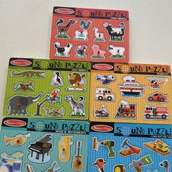 Melissa & Doug Sound Puzzles (5)