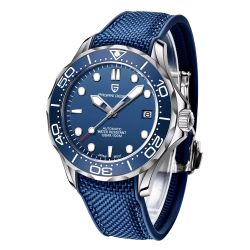 Pagani Design PD-1667 Description Movement: Powered by a reliable Japanese Seiko NH35 automatic mechanical movement, which supports both self-winding 