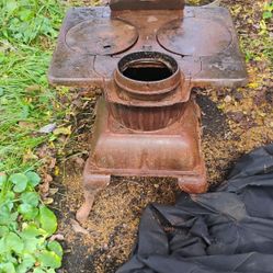 Antique Pot Belly Stove