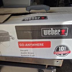 Weber Go-Anywhere portable liquid propane gas grill