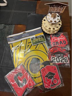 Graduation decorations $5