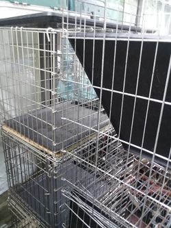 Med and large heavy duty pet cages