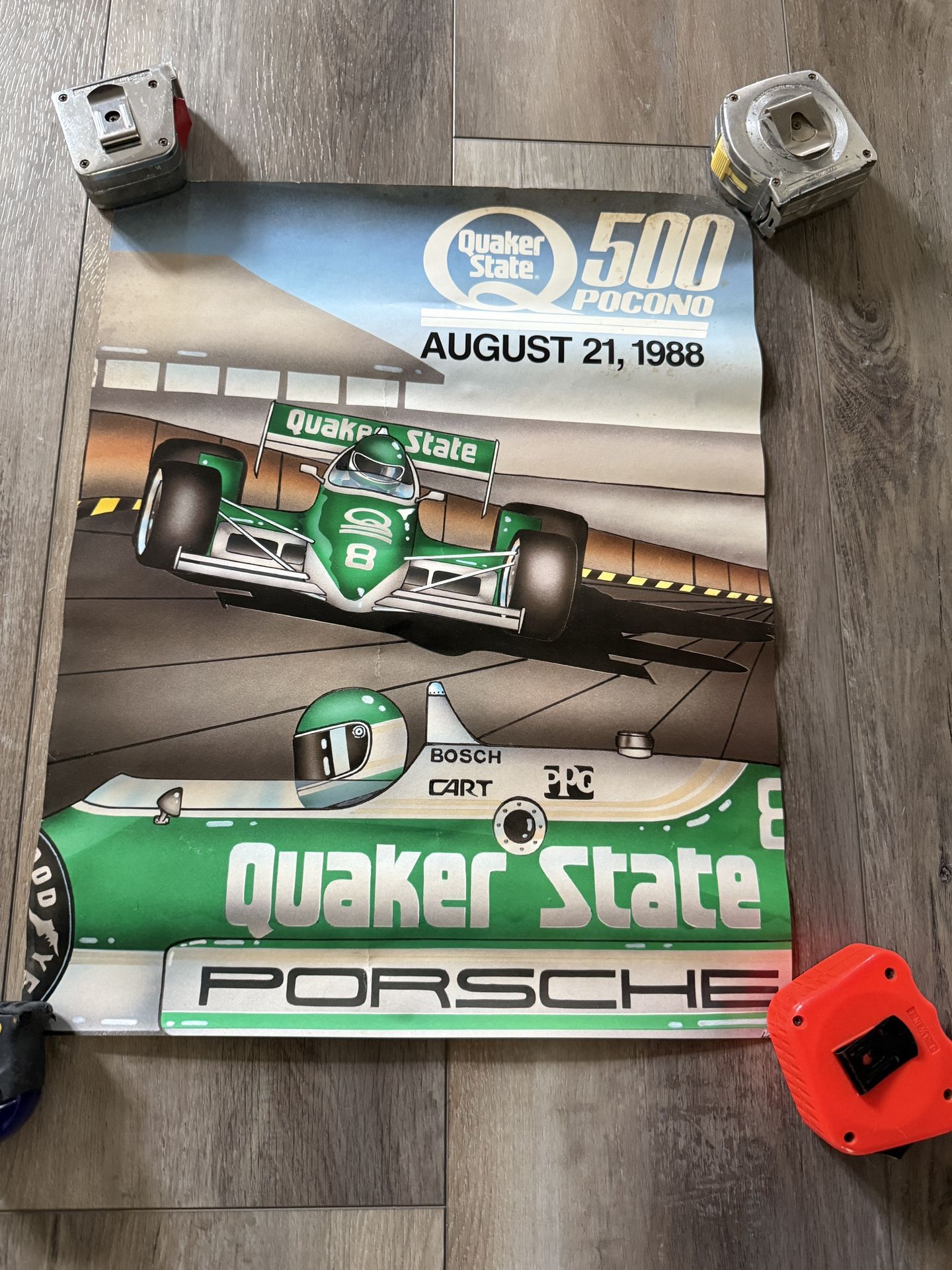 1988 Quaker State Pocono 500 poster