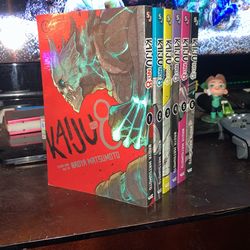 Kaiju No. 8 Manga Vol 1-6