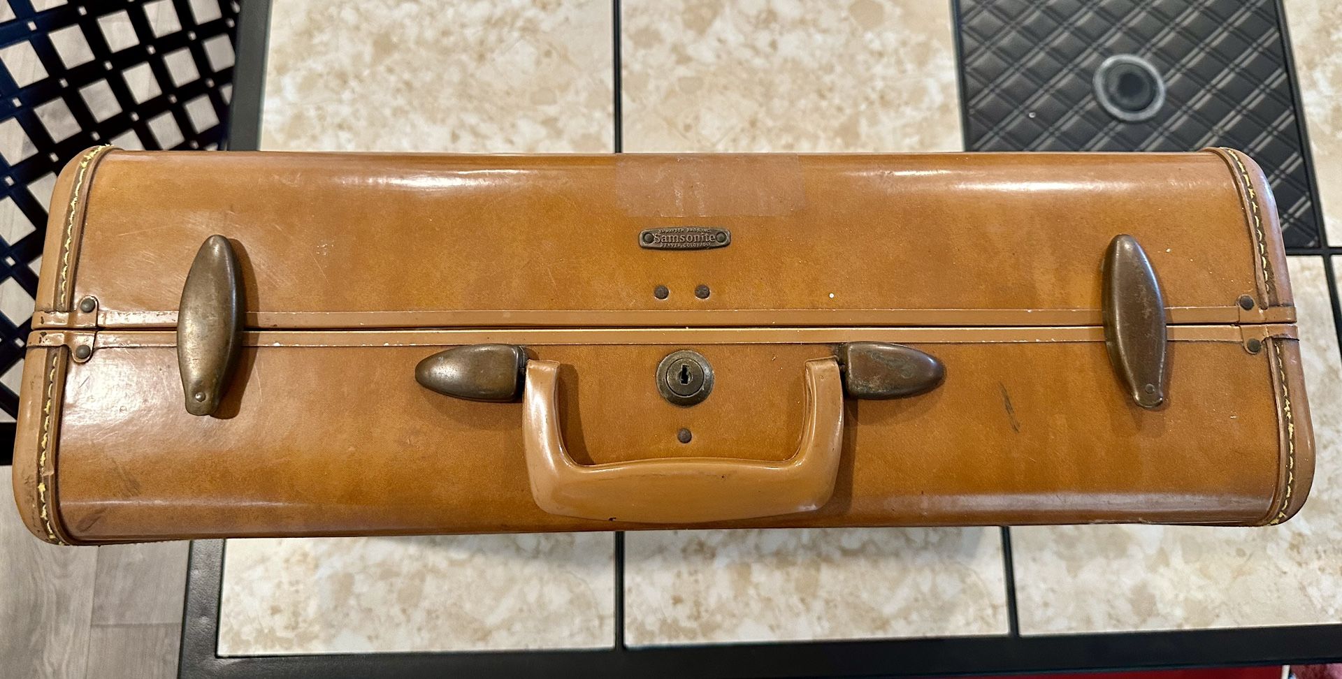 Vintage Samsonite suitcase