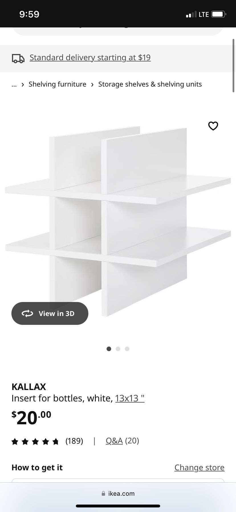 IKEA wine Shelf/shelve
