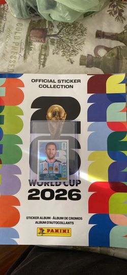 Lionel Messi World Cup 2026 pannini sticker