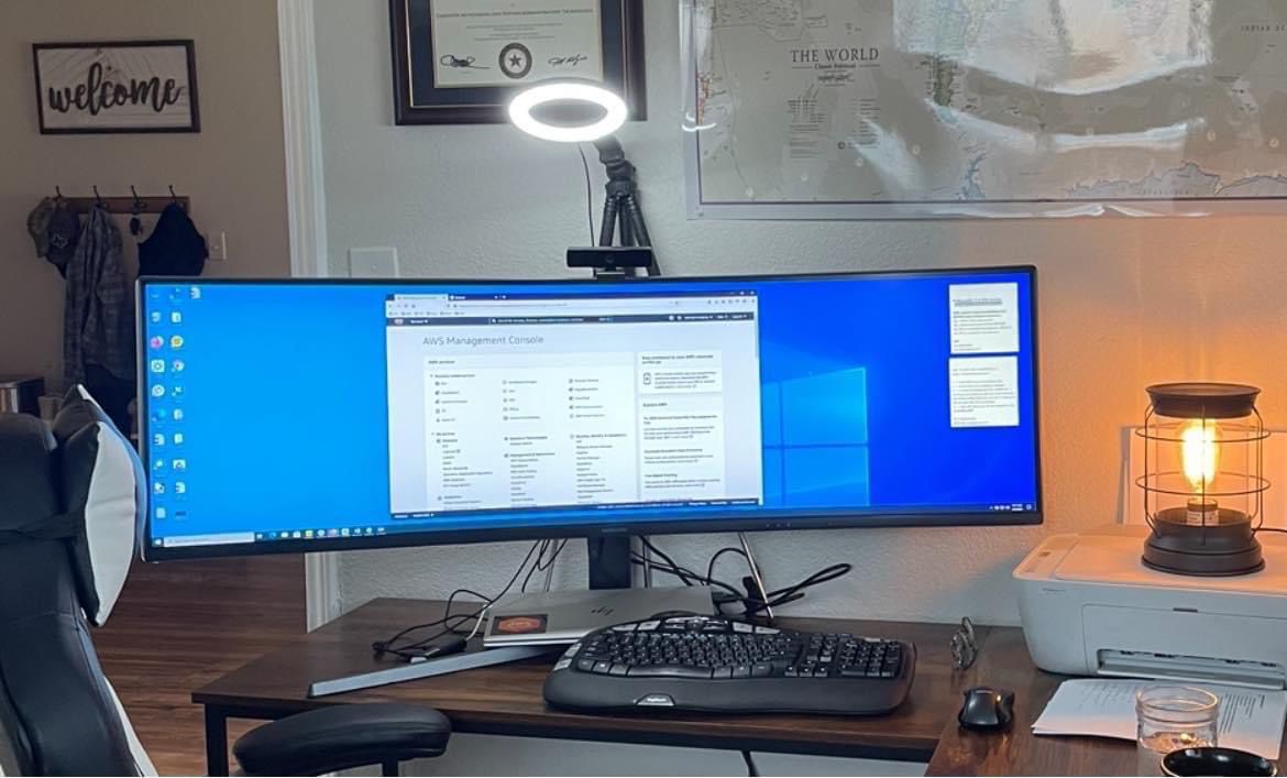 49” Samsung Curved Monitor