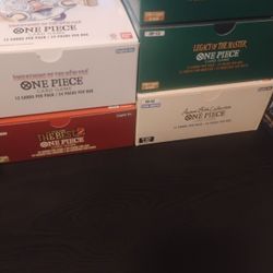 One Piece Cards (Empty Boxes)