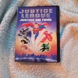 2003 DVD Justice League Justice On Trail 
