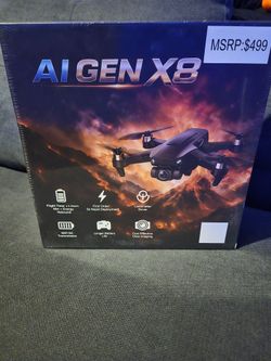 AI Gen X8 Drone – New in Box