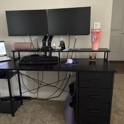 New L Shaped Desk 66in X 66in