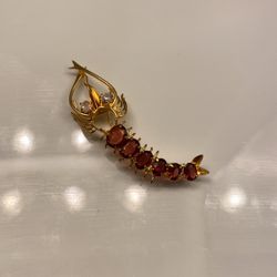 Vintage Crystal Brooch