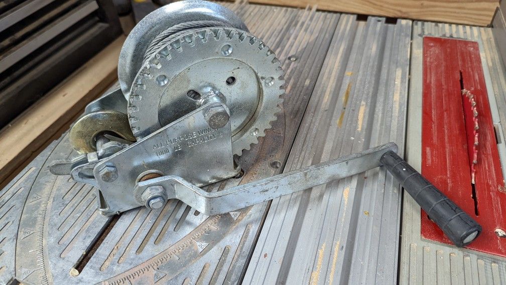 All Purpose Winch 1000 Lb Capacity