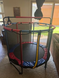 Toddler Trampoline w/ Accessories