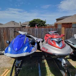 2007 YAMAHA WAVE RUNNER & 2005 SEADOO RXT SUPERCHARGE 