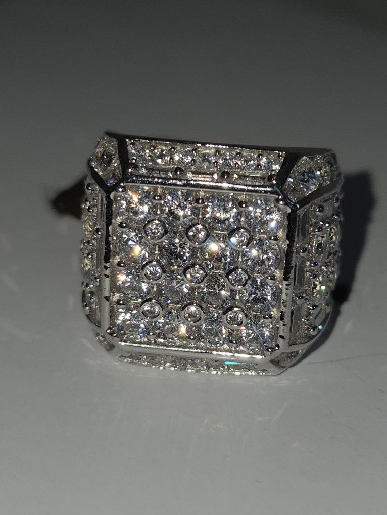 High Level Bezel Ring 925 Silver 