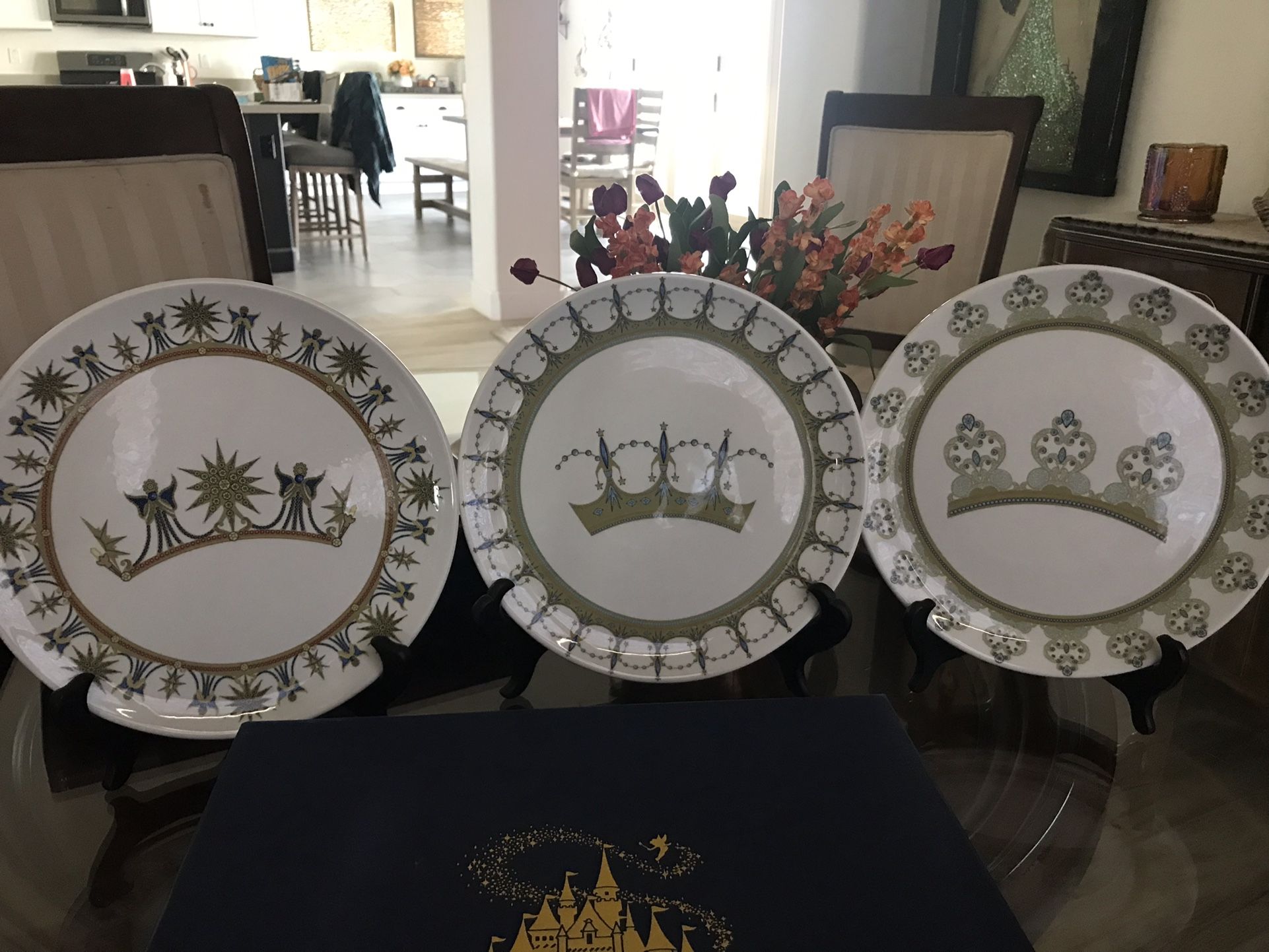 Disneyland 50th Anniversary Collector Plates Set 5