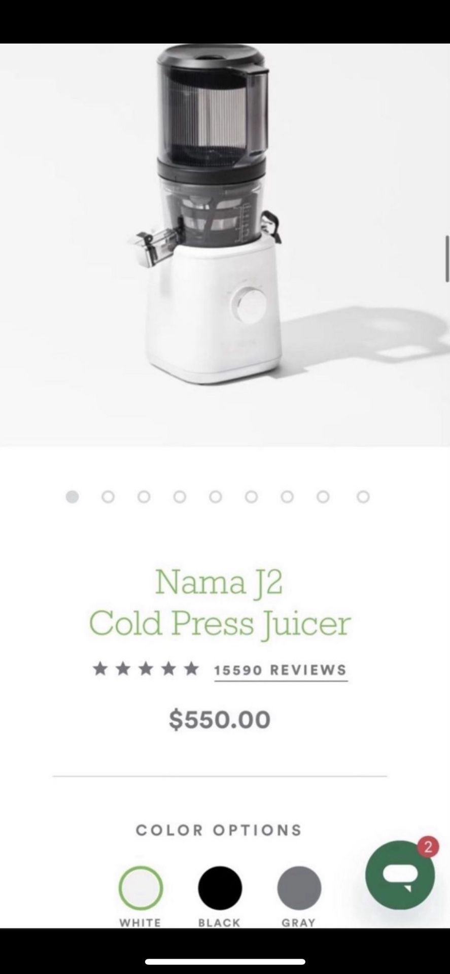 Nama J2 Juicer