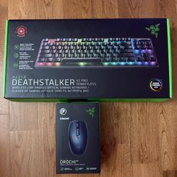 Gaming  KeyBoard  And Mouse Razer 