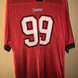 Vintage Y2K Depop Football NFL Jersey Tampa Bay buccaneers