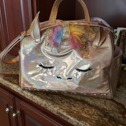 Sparkly Unicorn Weekend Tote Bag