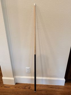 57” Pool Cue Stick + 6 Blue Billiard Chalk – Sportcraft – Ready to Play