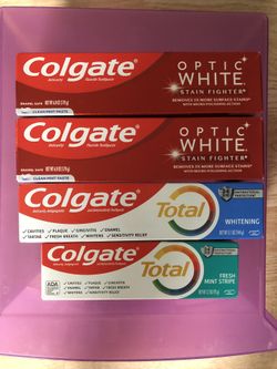 4 Colgate Toothpaste 